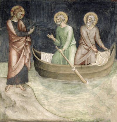 The Calling of St. Peter, from a Series of Scenes of the New Testament by Barna da Siena